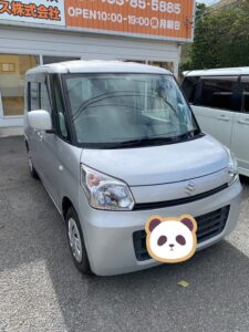 自社ローンで販売したスズキ スペーシア 平成26年式 神奈川県秦野市 中古車販売実績