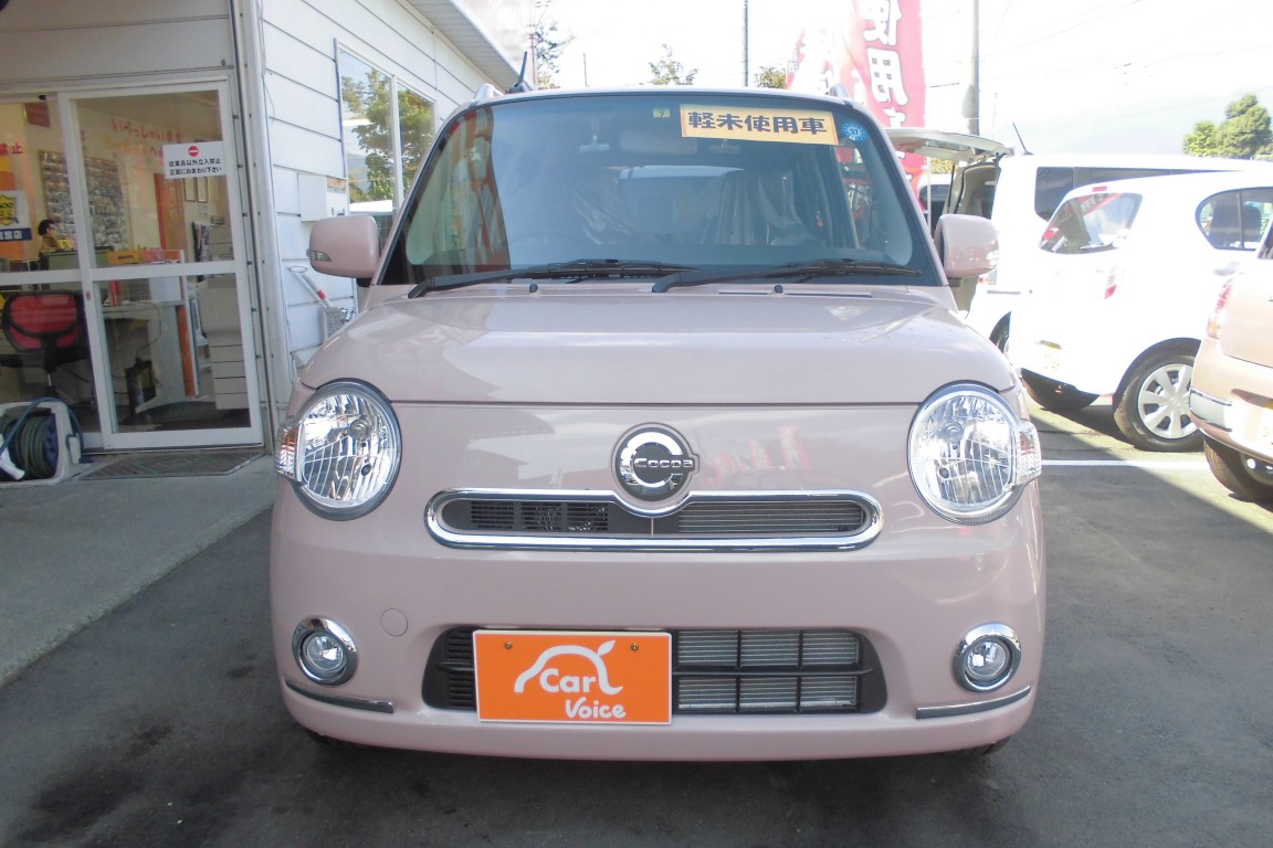 ダイハツ ミラココア ﾌﾟﾗｽxｽﾍﾟｼｬﾙｺｰﾃﾞ 格安中古車販売店 中古車買うなら自信をもってオススメします カーボイス株式会社